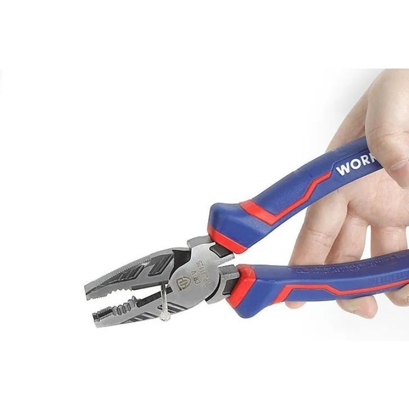Пассатижи комбинированные WorkPro WP231125, 200 мм