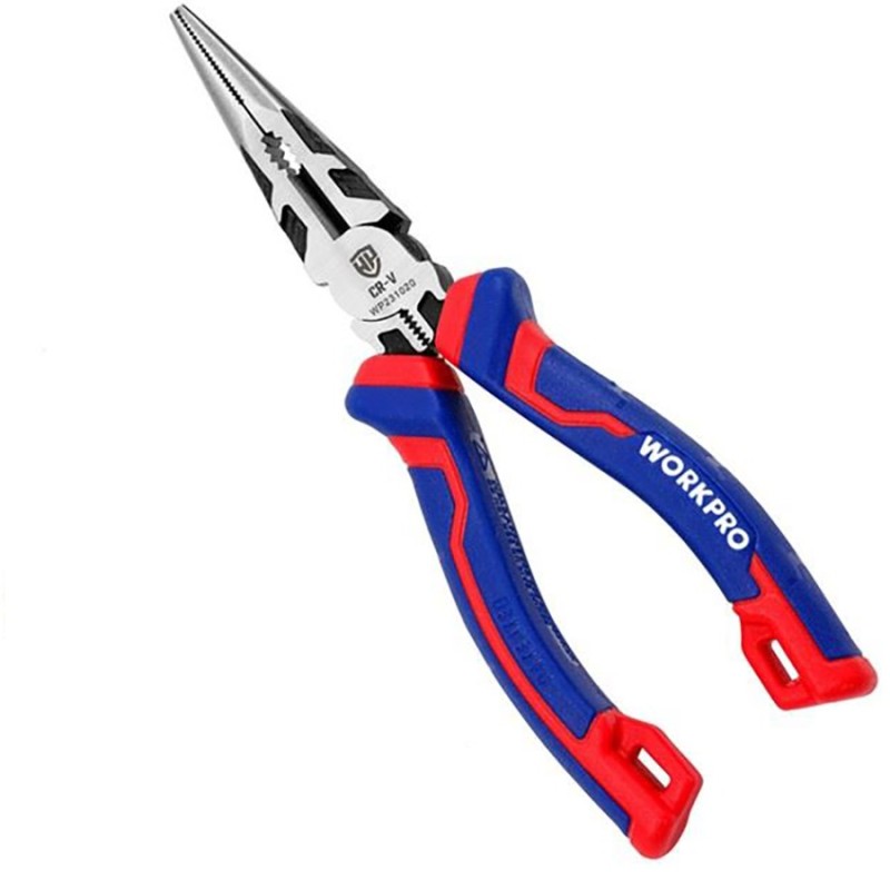 Длинногубцы WorkPro WP231020, 160 мм