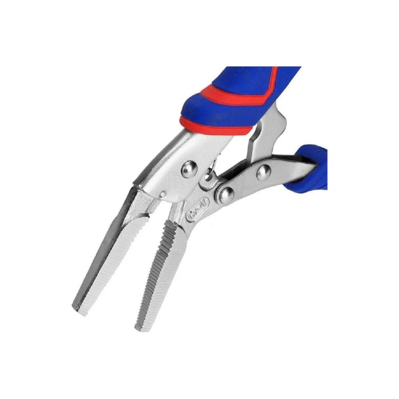 Клещи зажимные удлиненными WorkPro WP231075, 165 мм