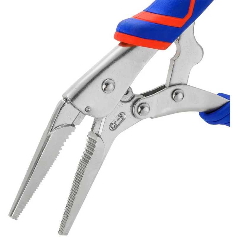 Клещи зажимные WorkPro WP231076, 230 мм, с удлиненными прямыми губками