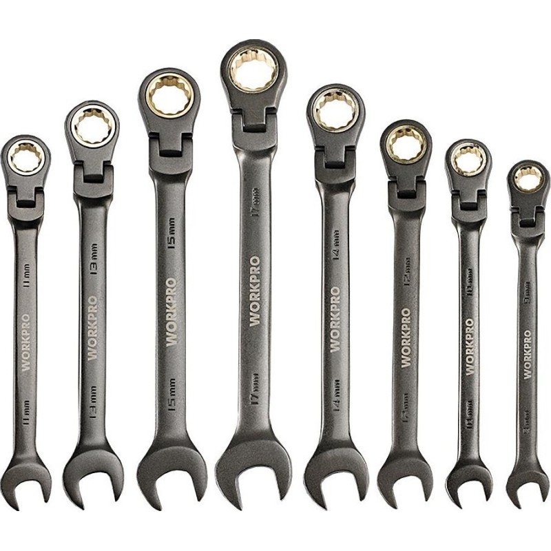 Набор  ключей комбинированных Workpro WP202521, 8 шт