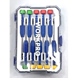 Набор  отверток WorkPro WP200530, 10 шт