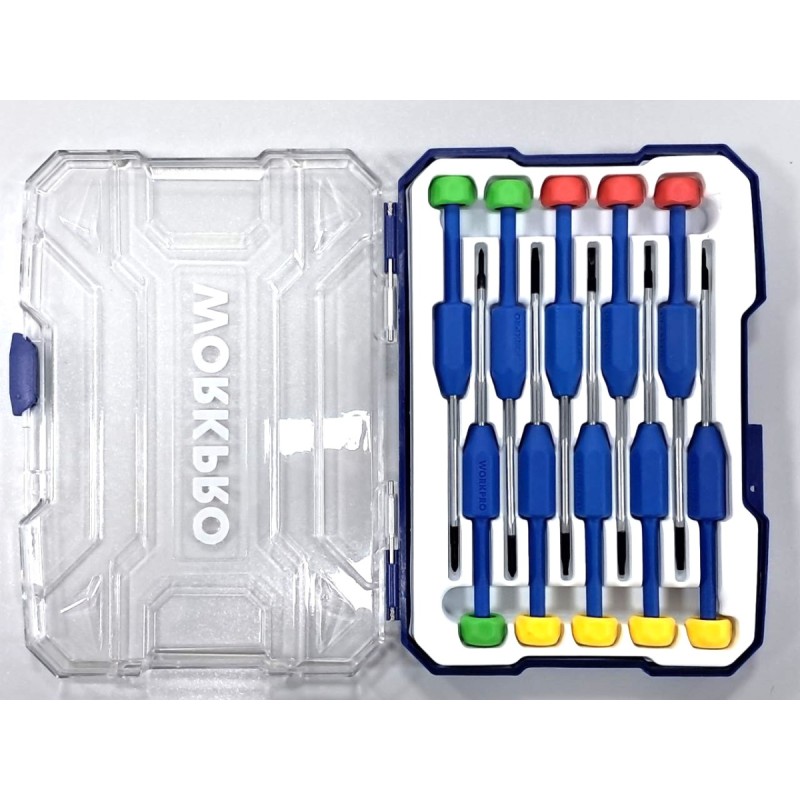 Набор  отверток WorkPro WP200530, 10 шт