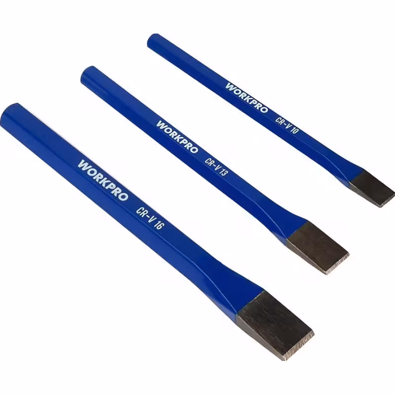 Набор зубил WorkPro WP201302, 3 шт