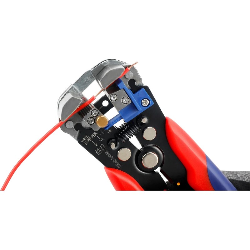 Инструмент для зачистки проводов 3в1 Workpro WP291007