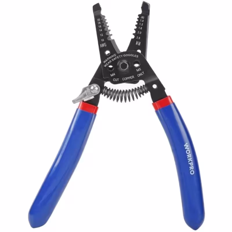 Клещи для зачистки проводов WorkPro WP291004, 178 мм