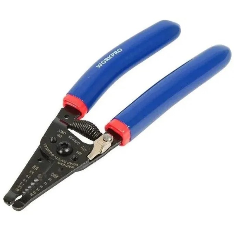 Клещи для зачистки проводов WorkPro WP291004, 178 мм
