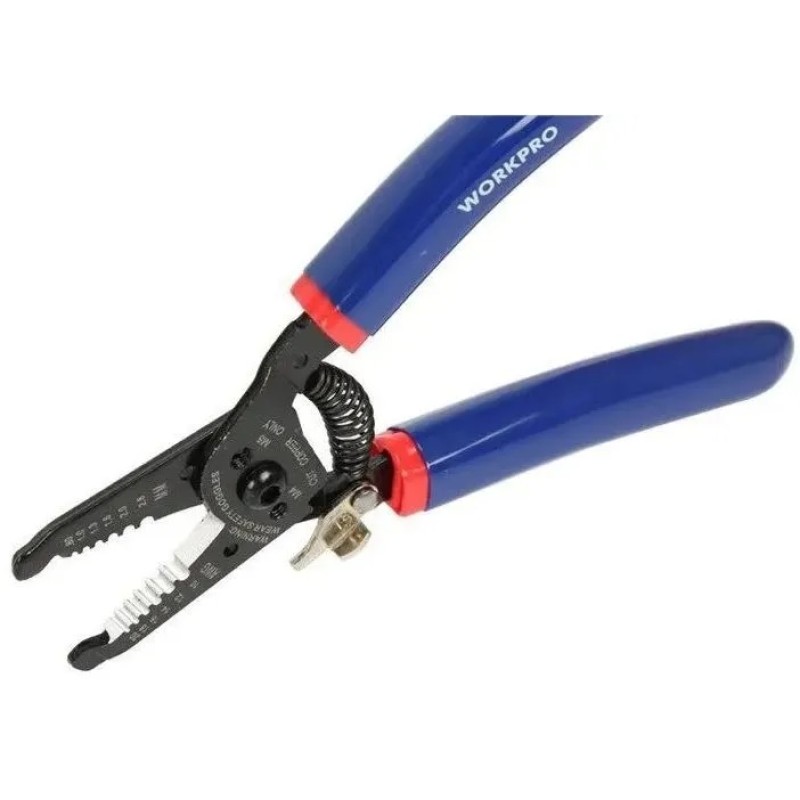 Клещи для зачистки проводов WorkPro WP291004, 178 мм