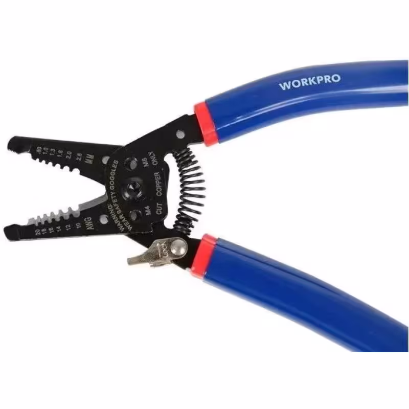 Клещи для зачистки проводов WorkPro WP291004, 178 мм