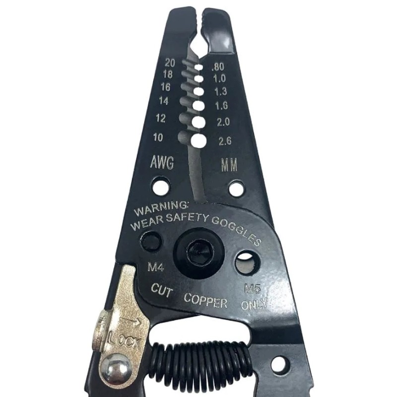 Клещи для зачистки проводов WorkPro WP291004, 178 мм