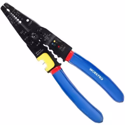 Клещи обжимные многофункциональные WorkPro WP291009, 210 мм