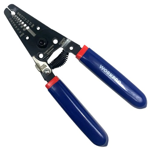 Клещи для зачистки проводов WorkPro WP291002, 160 мм