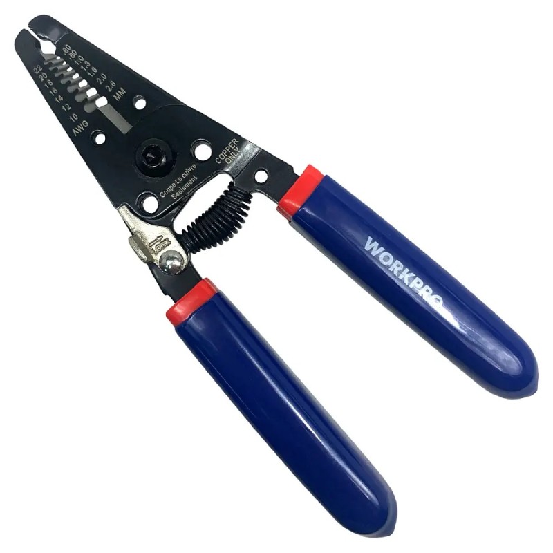 Клещи для зачистки проводов WorkPro WP291002, 160 мм