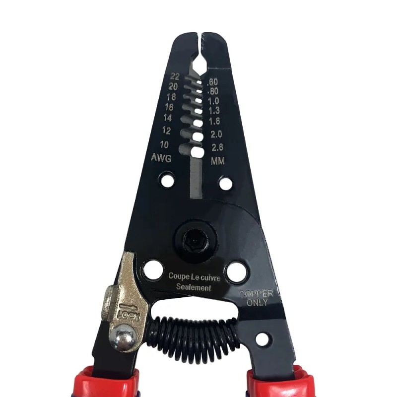 Клещи для зачистки проводов WorkPro WP291002, 160 мм