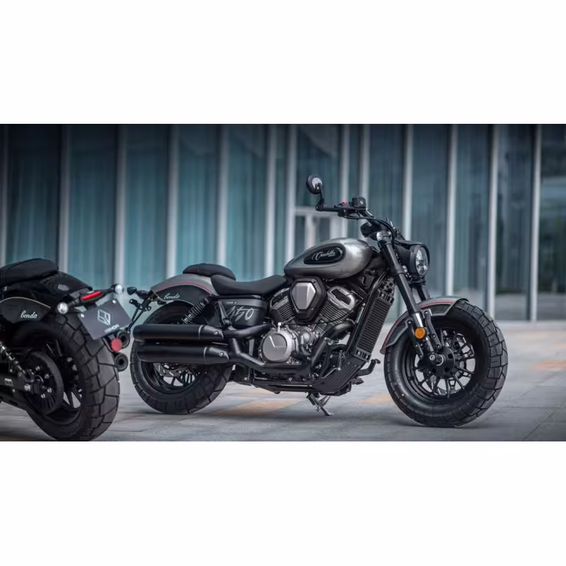 Мотоцикл крузер Benda Chinchilla 500 Gray, серый