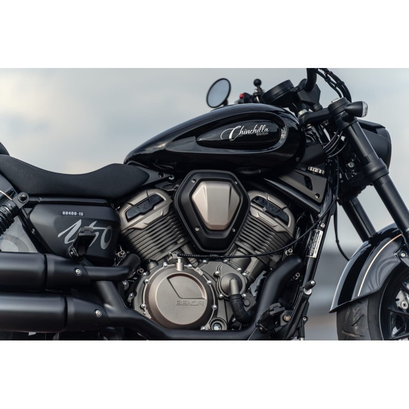 Мотоцикл крузер Benda Chinchilla 500 Gray, серый