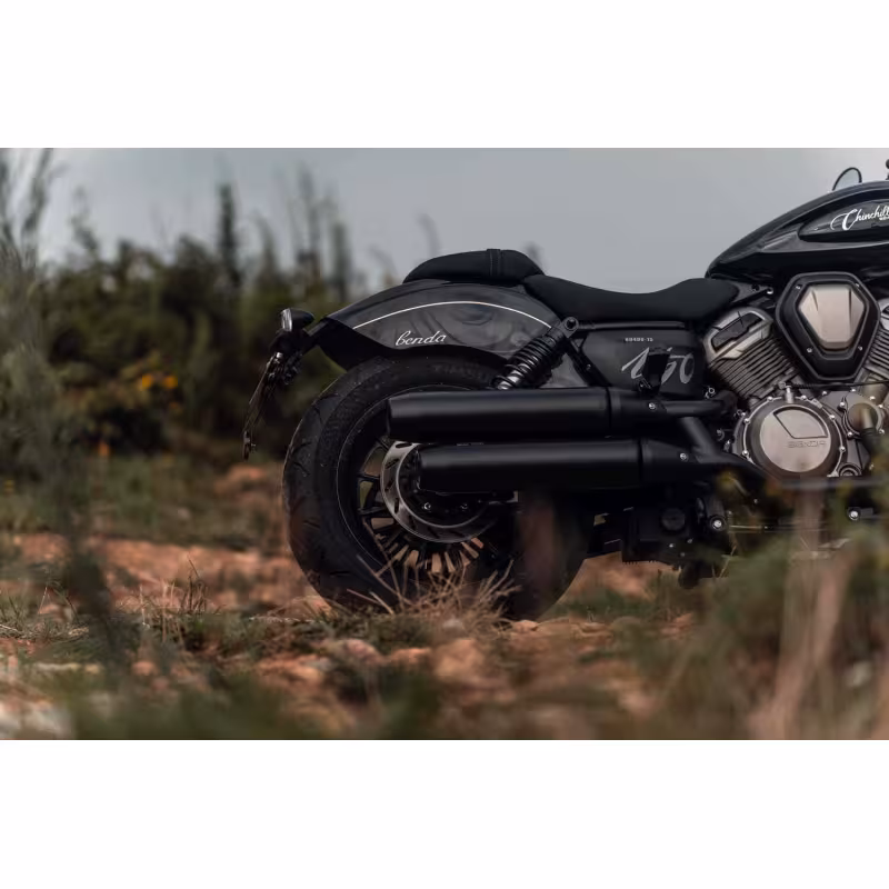 Мотоцикл крузер Benda Chinchilla 500 Gray, серый