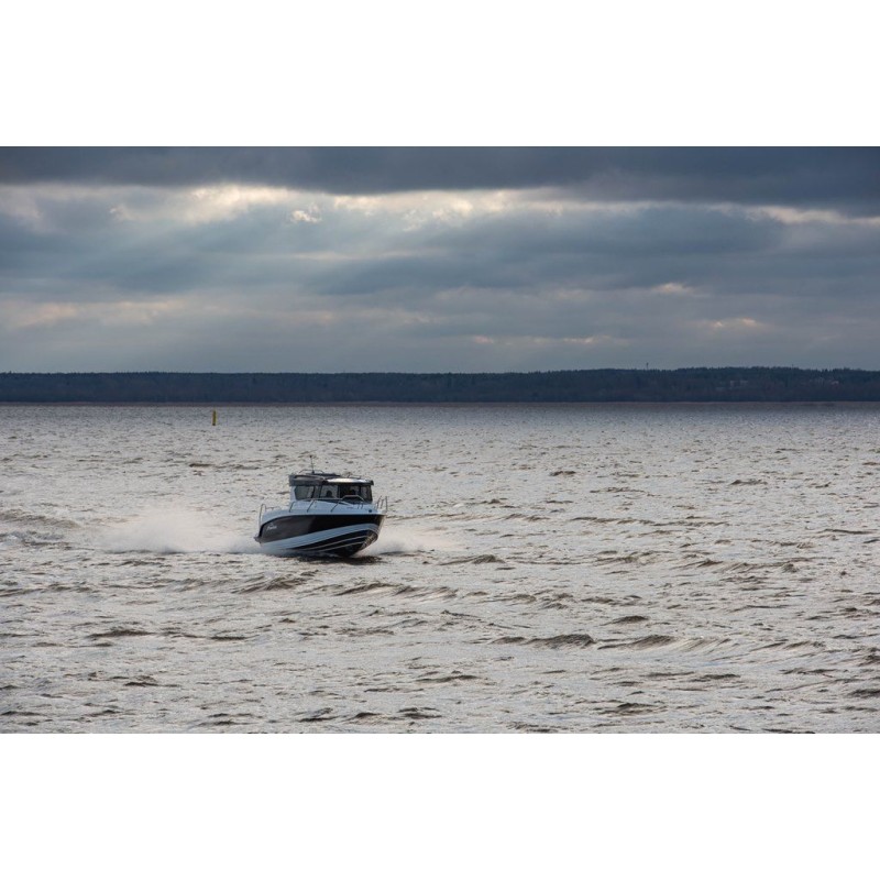 Лодка моторная NorthSilver Star Cabin 780 с мотором Mercury V 350 XL Verado AMS