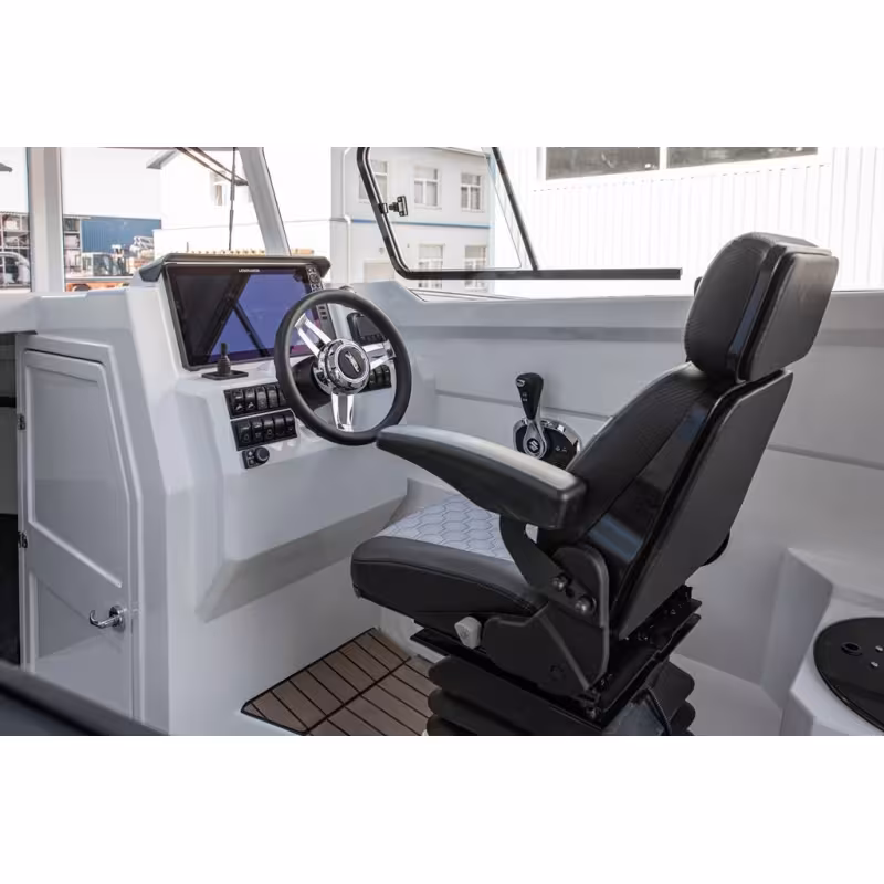 Лодка моторная NorthSilver Star Cabin 780 с мотором Mercury V 350 XL Verado AMS