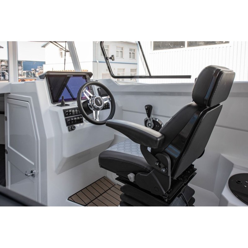 Лодка моторная NorthSilver Star Cabin 780 с мотором Mercury V 350 XL Verado AMS