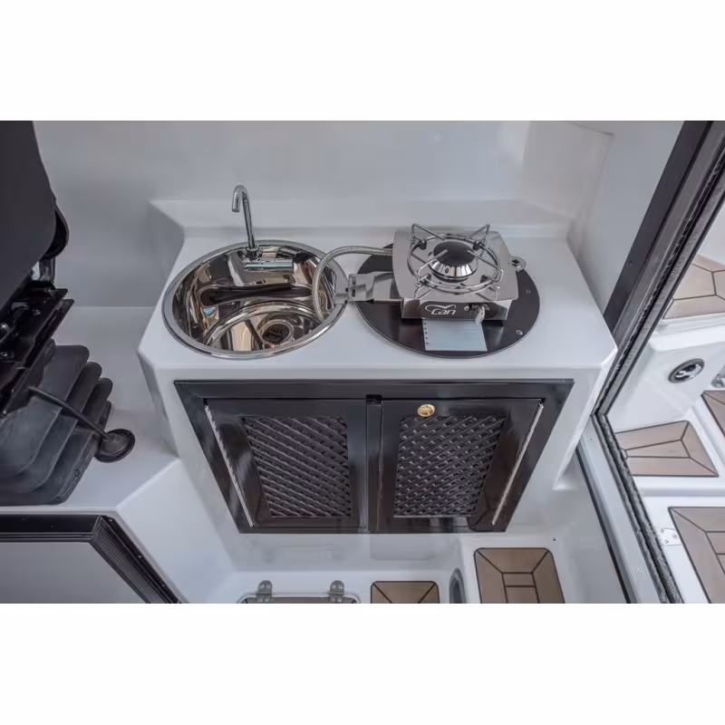 Лодка моторная NorthSilver Star Cabin 780 с мотором Mercury V 350 XL Verado AMS