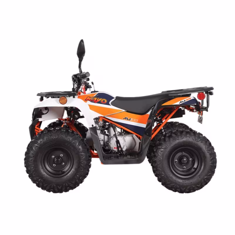 Квадроцикл детский Kayo AU125, белый