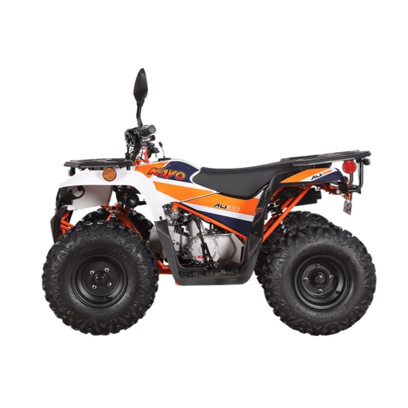 Квадроцикл детский Kayo AU125, белый