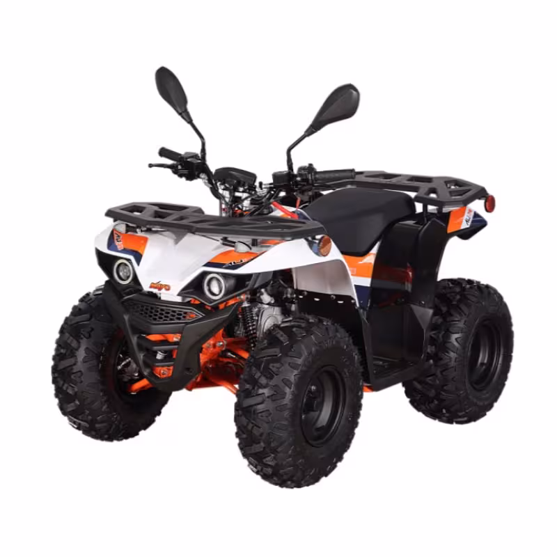 Квадроцикл детский Kayo AU125, белый