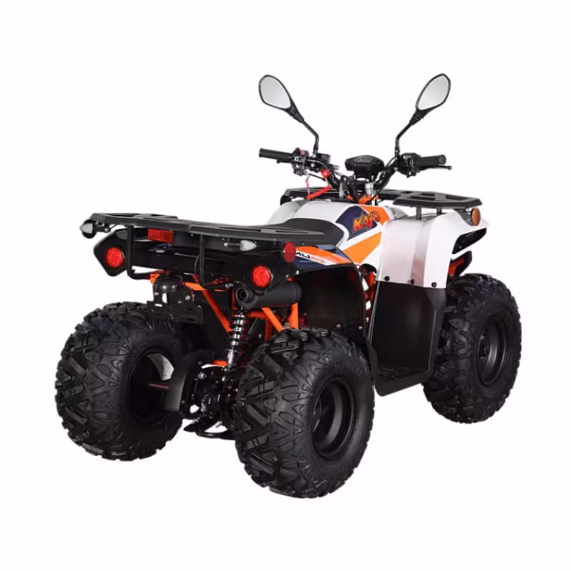 Квадроцикл детский Kayo AU125, белый
