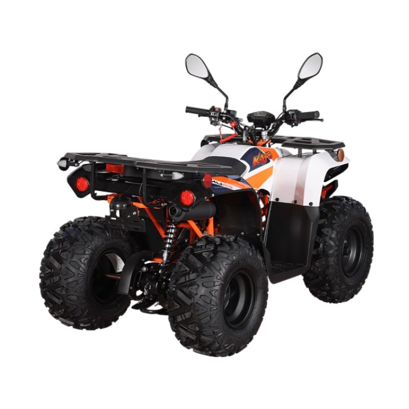 Квадроцикл детский Kayo AU125, белый