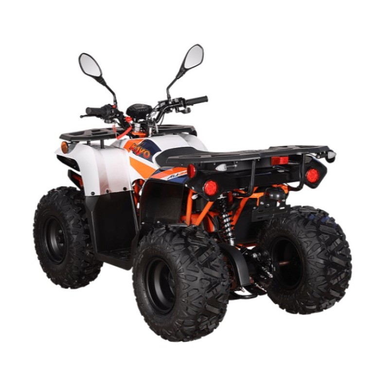 Квадроцикл детский Kayo AU125, белый