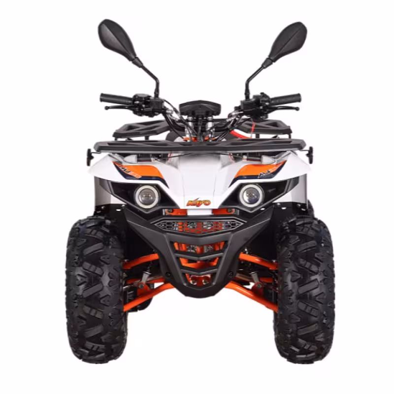 Квадроцикл детский Kayo AU125, белый