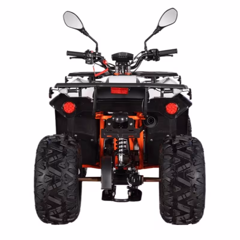 Квадроцикл детский Kayo AU125, белый