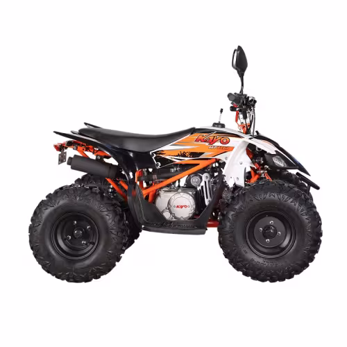 Квадроцикл детский Kayo AT110, белый