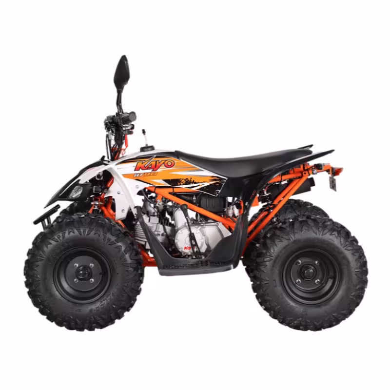 Квадроцикл детский Kayo AT110, белый