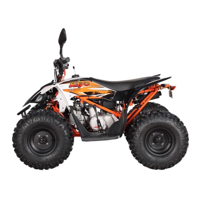 Квадроцикл детский Kayo AT110, белый