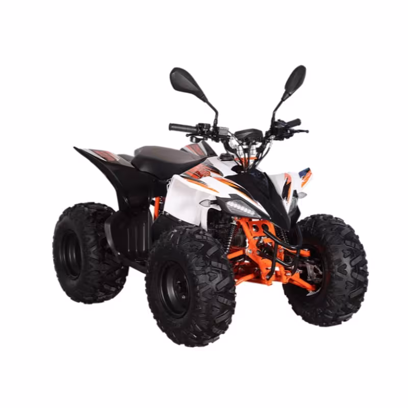 Квадроцикл детский Kayo AT110, белый