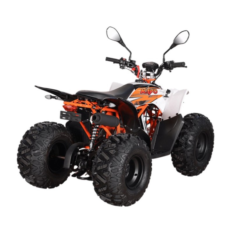 Квадроцикл детский Kayo AT110, белый