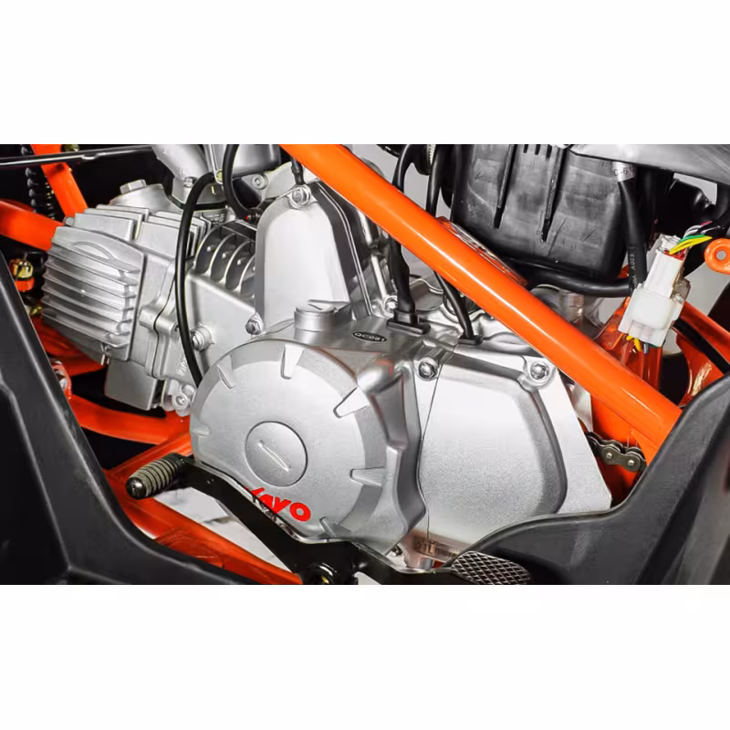 Квадроцикл детский Kayo AT110, белый