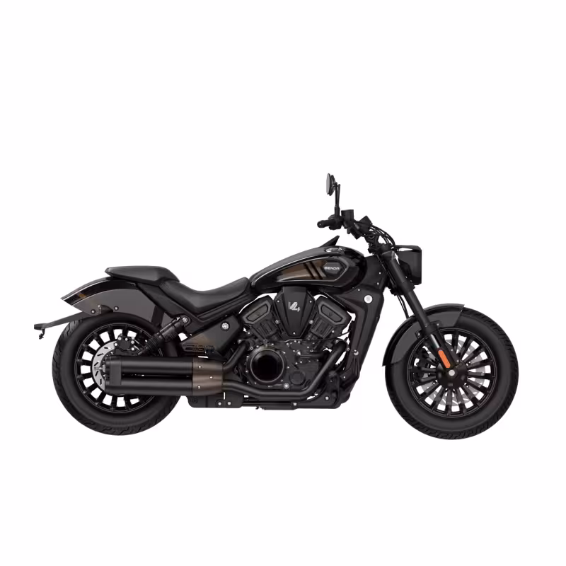 Мотоцикл крузер Benda DarkFlag 500, черный