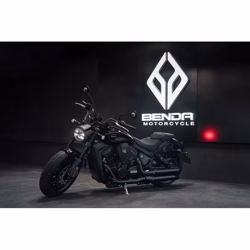 Мотоцикл крузер Benda DarkFlag 500, черный