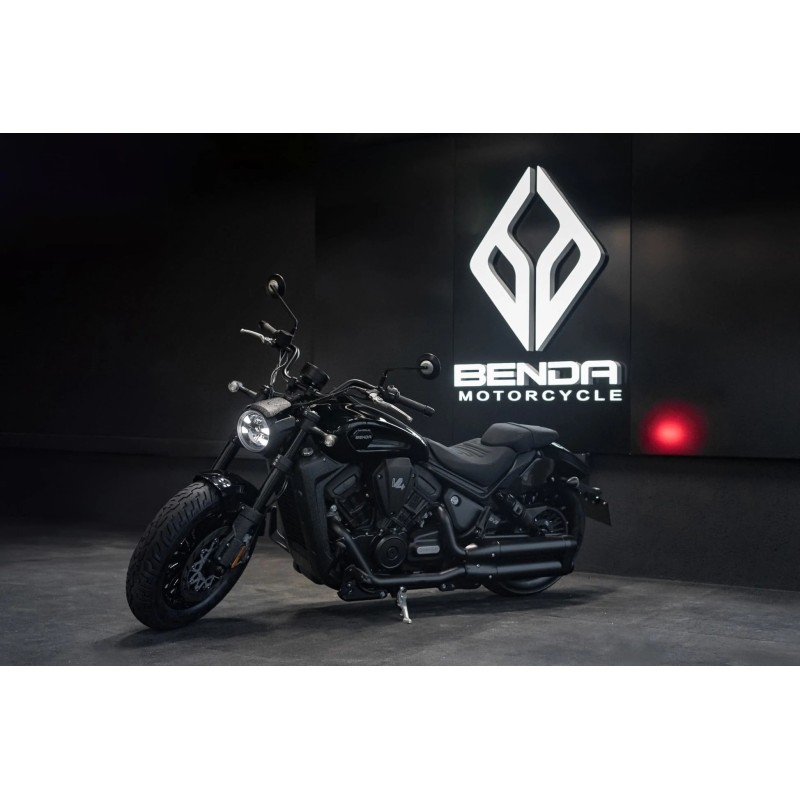 Мотоцикл крузер Benda DarkFlag 500, черный