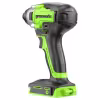 Гайковерт аккумуляторный ударный Greenworks GD24ID3