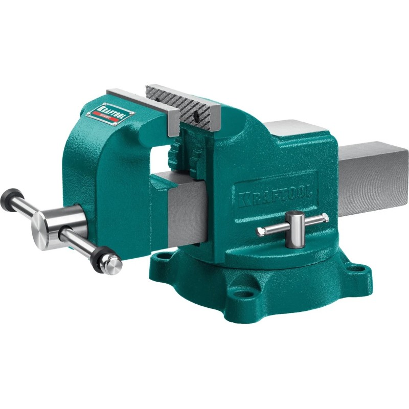 Тиски слесарные Kraftool Grand 32702-100, 100 мм