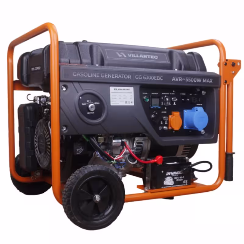 Генератор бензиновый Villartec GG6300ЕВС