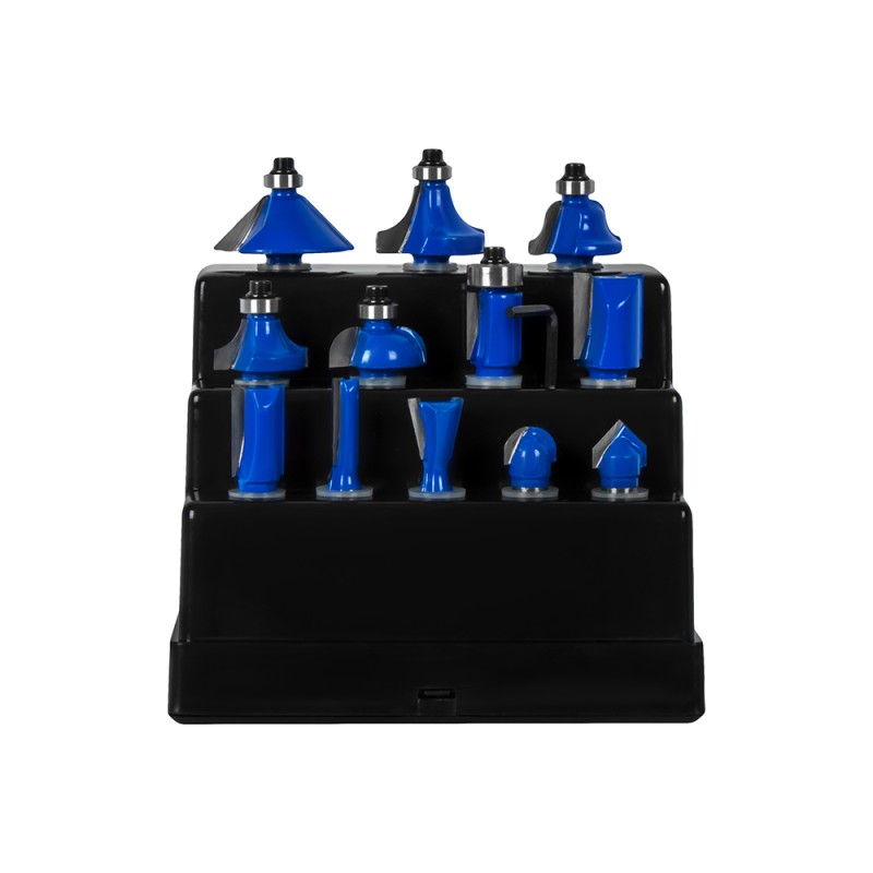 Набор фрез по дереву Практика 918-671, 12 шт