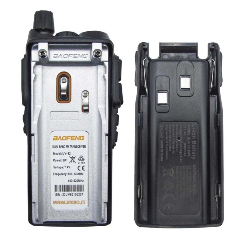 Радиостанция портативная Baofeng UV-82 8W USB type-C