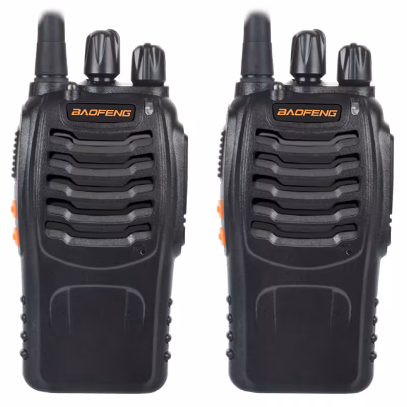Радиостанция портативная Baofeng BF-888H комплект 2 шт