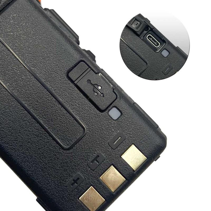 Радиостанция портативная Baofeng UV-5R 8W USB type-C