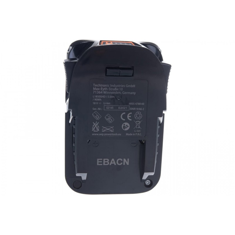 Аккумулятор AEG L1850SHD (Li-Ion, 18В, 5Ач)